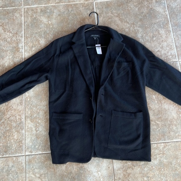 Banana republic men’s black “wool” jacket - Picture 2 of 5